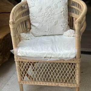 Poltrona rattan Cecília