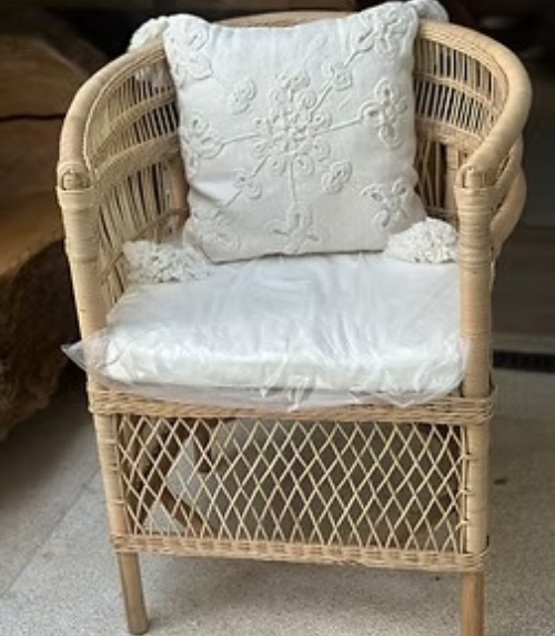 Poltrona rattan Cecília